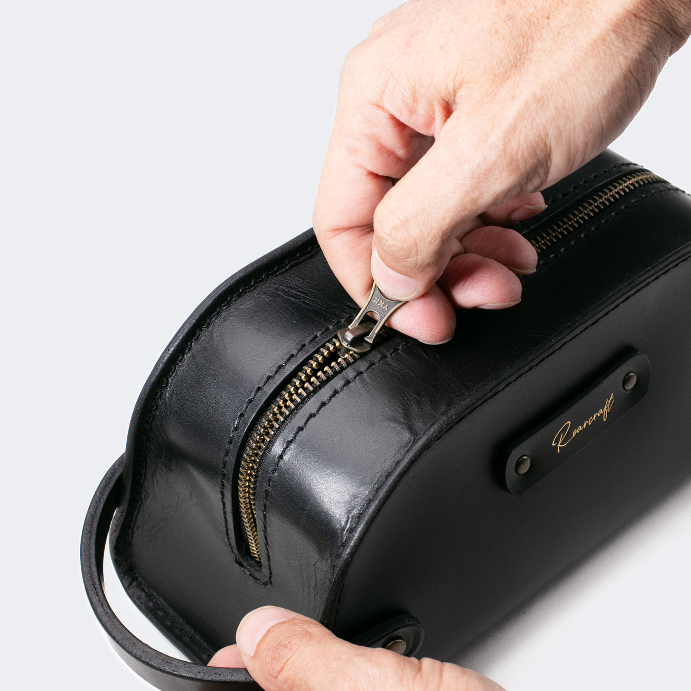 Deri Dopp Kit - Kişisel Bakım Çantası - Leather Case